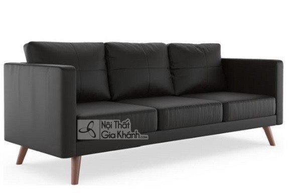 ghế sofa hiện đại màu đen