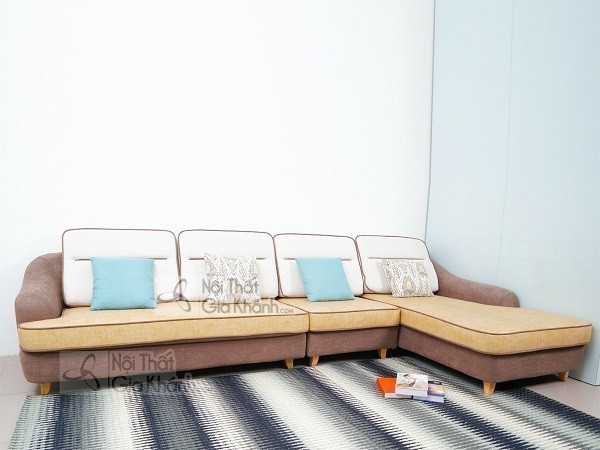 sofa vải nỉ hiện đại