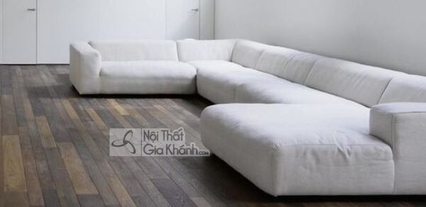 ghế sofa màu trắng kem