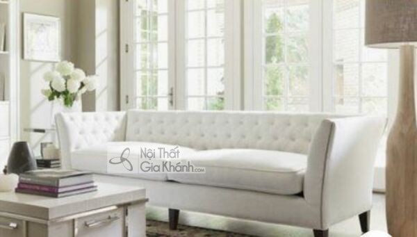 ghế sofa màu trắng kem