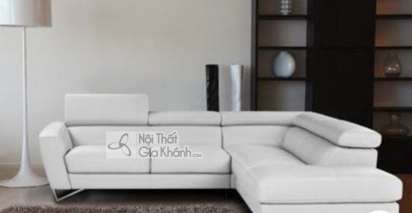 sofa trắng kem
