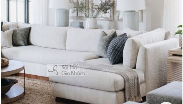 Ghế sofa màu trắng kem