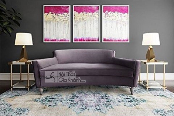 sofa màu tím