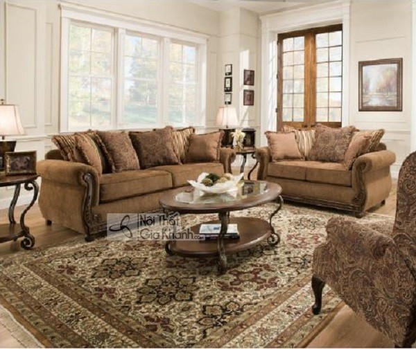sofa tiếp khách sang trọng