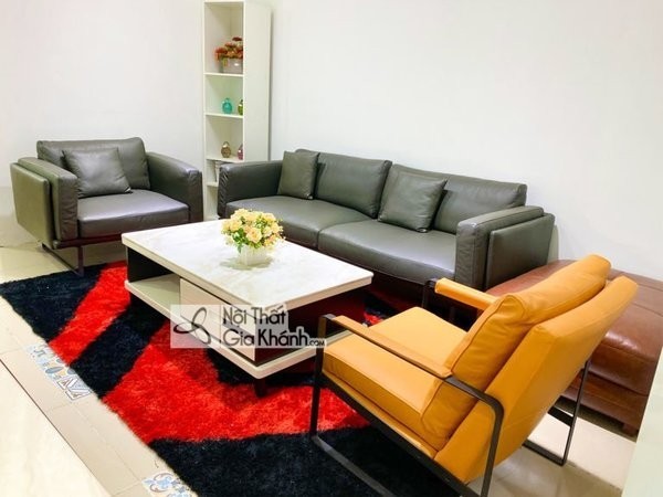 BỘ SOFA DA BÒ NHẬP KHẨU MALAYSIA HIỆN ĐẠI MBK0064SF