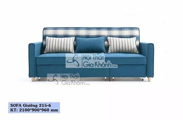 sofa toi gian mau xanh SF215-6