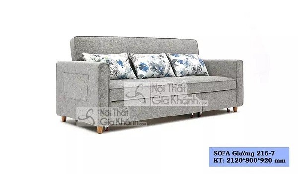 sofa toi gian mau xam SF215-7 khung go soi
