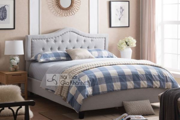 giường ngủ tân cổ điển gỗ tự nhiên