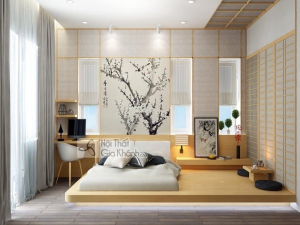 Giường ngủ đẹp mắt cho phòng hiện đại