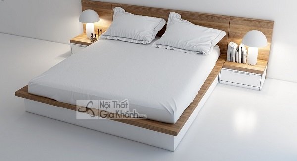 Giường gỗ tiện nghi