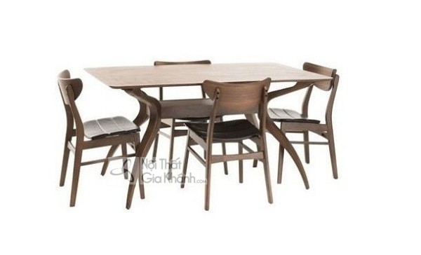 Bộ bàn ghế ăn bằng gỗ Pallet độc đáo phong cách đương đại