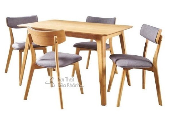 Mẫu bàn ghế ăn độc đáo phong cách hiện đại
