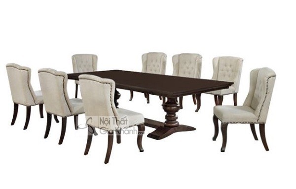 Bộ bàn ăn thiết kế đẹp mắt tông trung tính