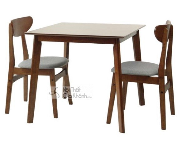 Bàn ăn 2 ghế đơn giản cho căn hộ nhỏ