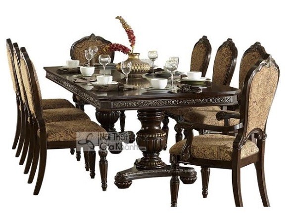 Bộ bàn ăn vintage đẳng cấp