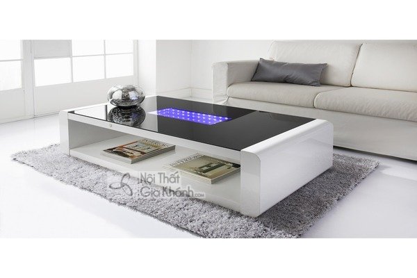 Bàn trà đẹp tích hợp đèn nháy trang trí