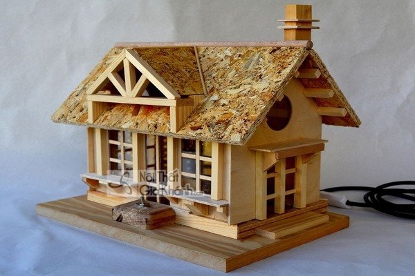Trang trí bàn trà bằng đồ handmade mộc mạc