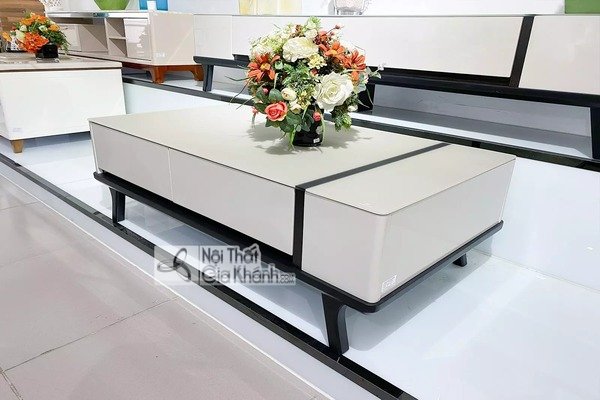 Bàn trà kính đơn giản HC5900-1 phong cách hiện đại