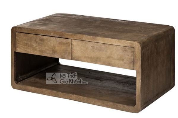 Bàn trà gỗ đẹp thiết kế đơn giản