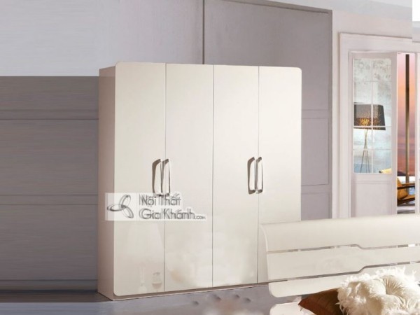 Tủ quần áo hiện đại cánh mở TU3311A màu trắng kem
