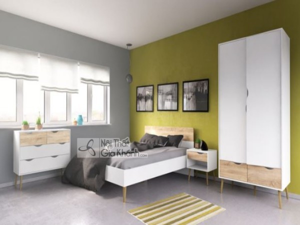 Tủ áo kích thước nhỏ cho người sống độc thân