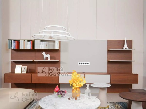 kệ tivi kết hợp bàn sofa