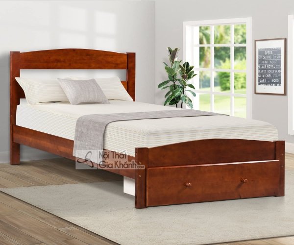 Giường ngăn kéo ở chân giường kiểu truyền thống