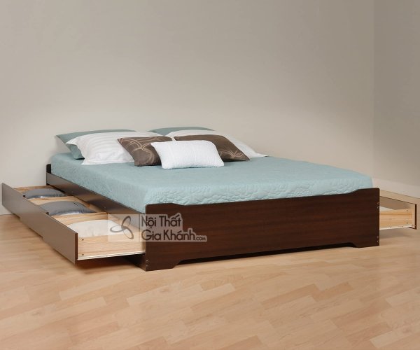Giường có 6 ngăn kéo ở dưới