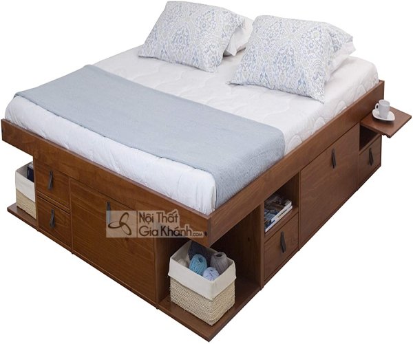 Giường ngăn kéo kiểu phá cách