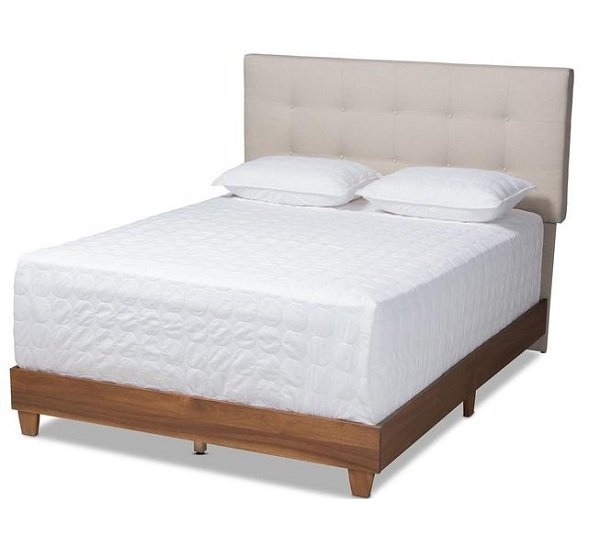 Mẫu giường gỗ óc chó Taida