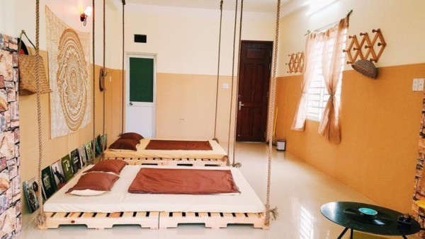Giường gỗ Pallet thiết kế đa dạng