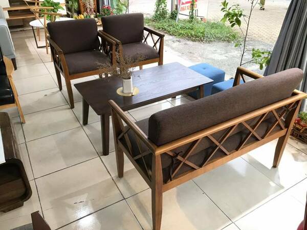 Sofa cafe kích thước nhỏ gọn