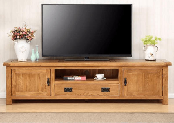 Kệ tivi gỗ óc chó 1m2 vân gỗ nâu socola sang trọng