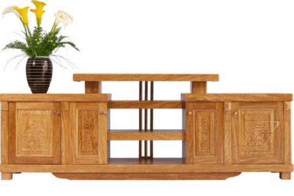 Kệ tivi gỗ xoan đào 1m2 hiện đại khối lượng nhẹ
