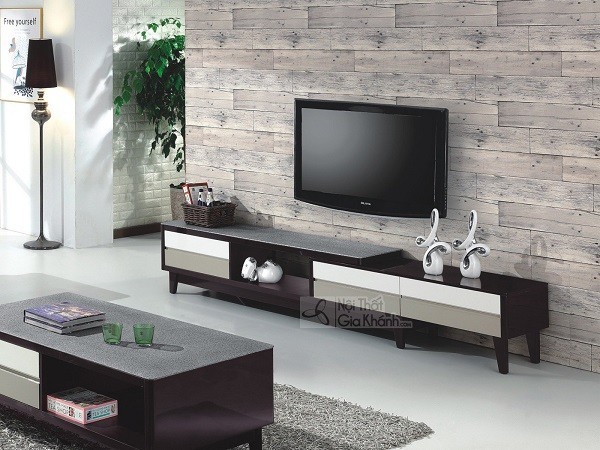Kệ tivi nhà chung cư tiện nghi cho cuộc sống hiện đại
