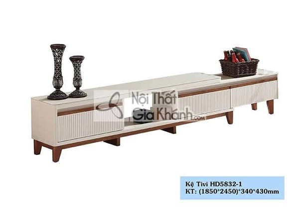 Kệ tivi nhà chung cư tiện nghi cho cuộc sống hiện đại