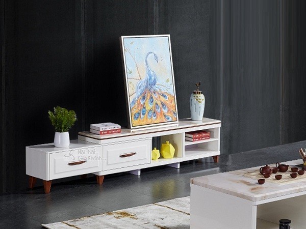 Kệ tivi nhà chung cư tiện nghi cho cuộc sống hiện đại