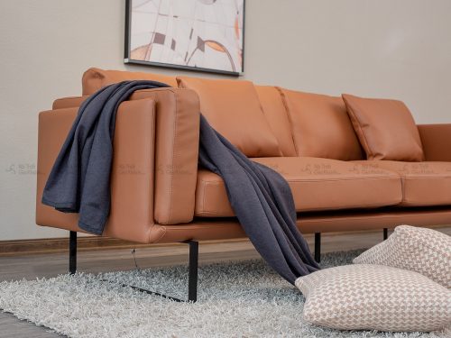 Sofa da nhập khẩu phong cách ý băng 3 SB0064T50-3