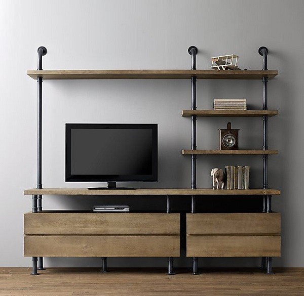 Mẫu kệ tivi bằng sắt đẹp Những mẫu kệ tivi bằng sắt đẹp xuất sắc cho ngôi nhà