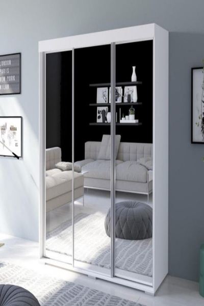 Tủ quần áo có gương đẹp tinh tế