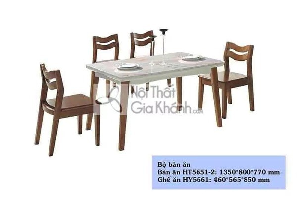 Bàn ghế ăn gỗ công nghiệp giá rẻ nên mua ở đơn vị uy tín