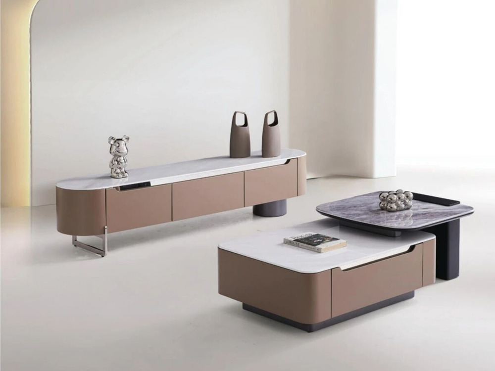 Combo Bàn Trà Kệ Tivi Hiện Đại BTK6100KD