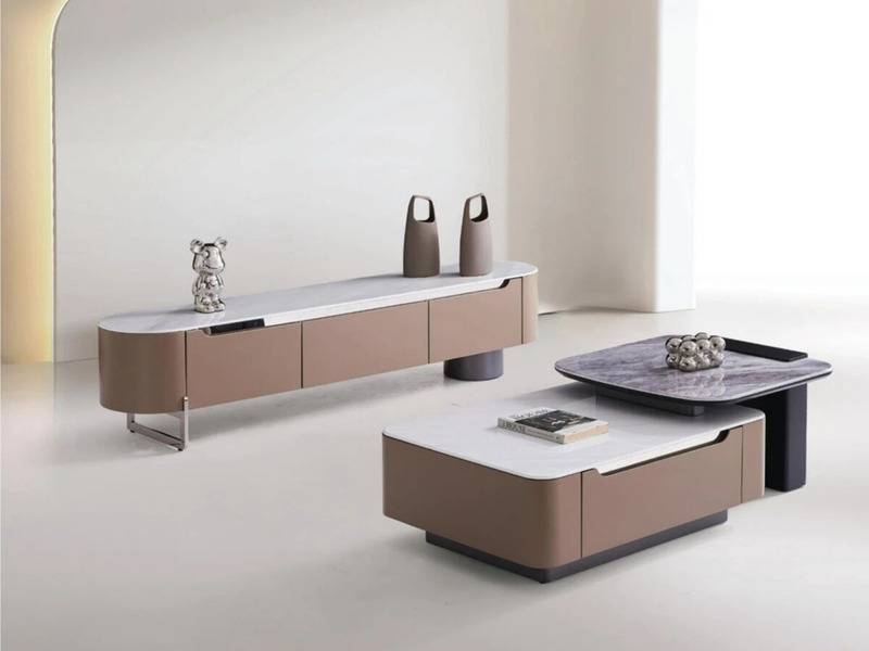 Combo Bàn Trà Kệ Tivi Hiện Đại BTK6100KD