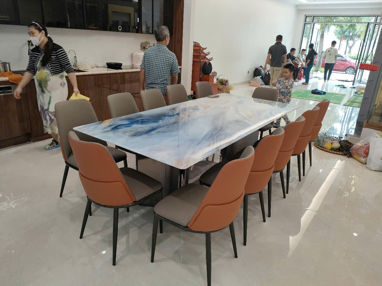 Tổng hợp những mẫu bàn ghế ăn hiện đại tại nhà khách – ảnh 15