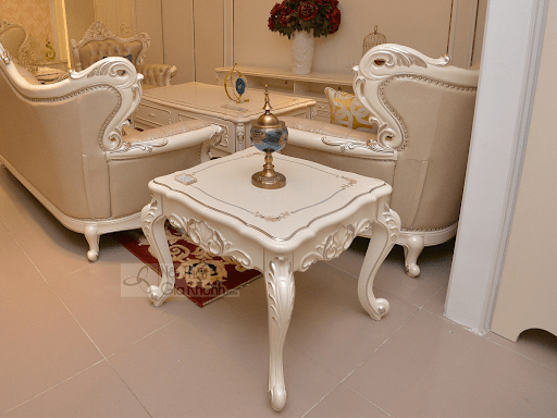 Bàn sofa góc làm bằng gỗ nhập khẩu cao cấp