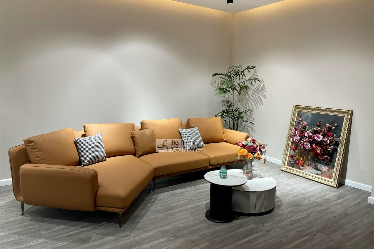 Bộ Sofa Da 2 Băng Tinh Xảo Cho Phòng Khách SF507 – ảnh 2