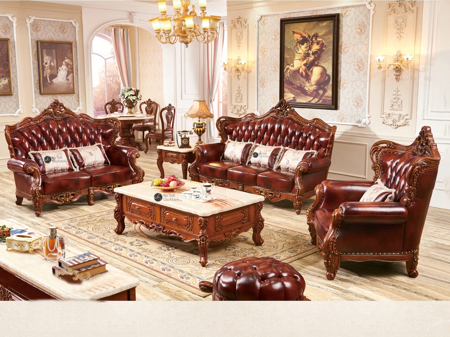 bo sofa co dien nhap khau italia bh8122