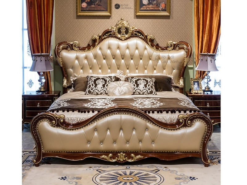 giuong king size 2m2m2 tan co dien nhap khau bh8832