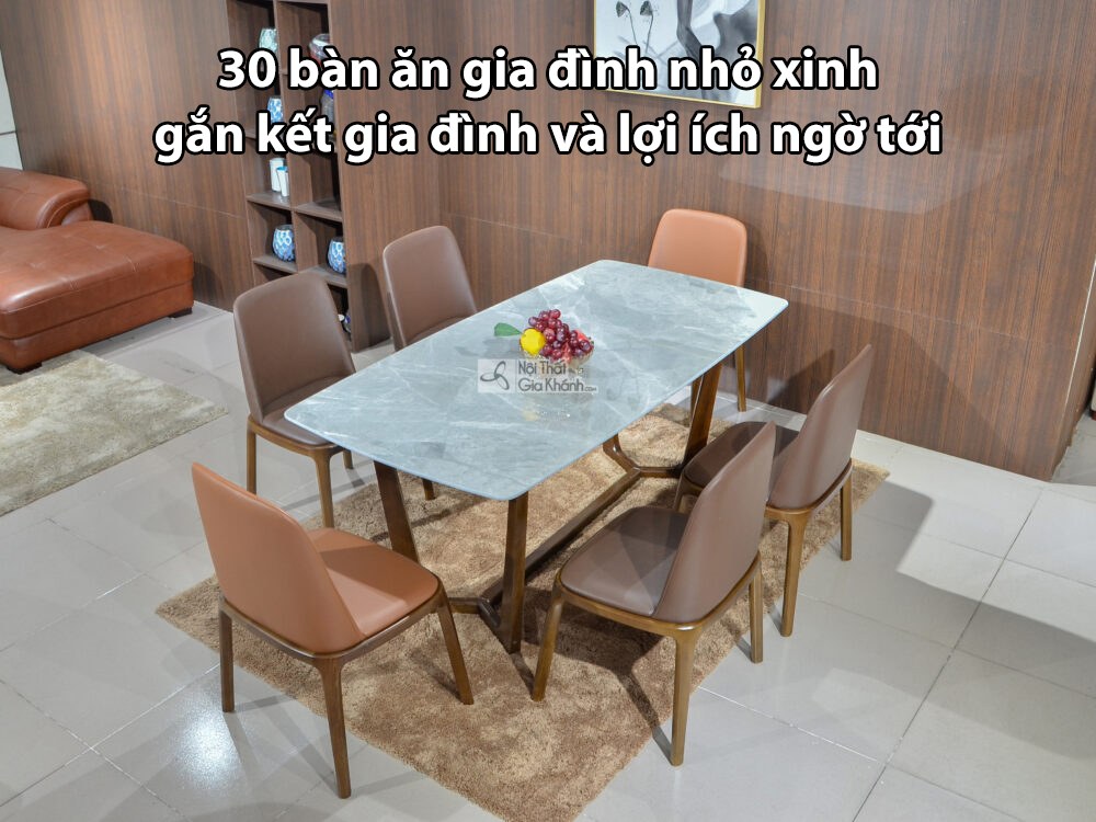 30 bàn ăn gia đình nhỏ xinh gắn kết gia đình và lợi ích ngờ tới