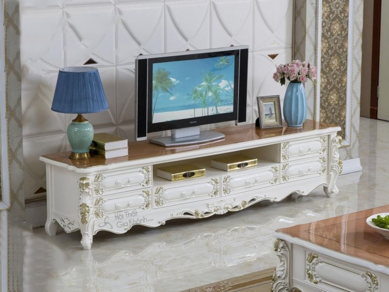 kệ tivi kính cường lực
